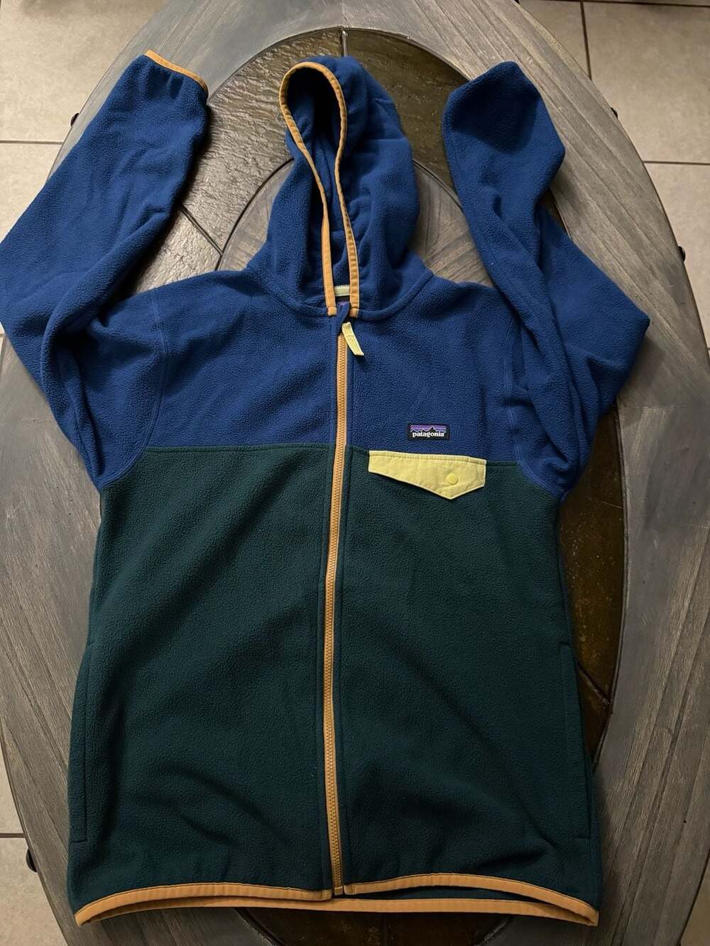 Patagonia Kids' Micro D Snap-T Fleece Hooded Jacket